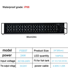 LED Light Aquarium Decoration Growth Lamp