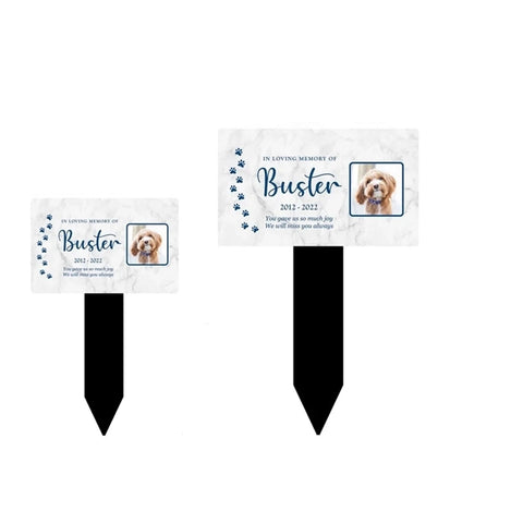 Personalised Pet Memorial Marker