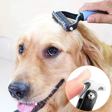 Pet Deshedding Brush for Dogs & Cats Fur