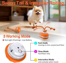 Interactive And Motion Activated Dog Ball