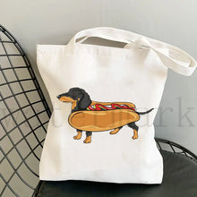 Dachshund Cloth Tote Bag