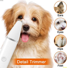 Dog Clippers Grooming Kit – Low Noise, Cordless Hair Clipper & Nail Grinder