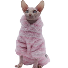 Double-sided Fluffy Winter Jacket for Sphynx & Hairless Cats