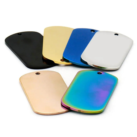 Custom Stainless Steel Pet ID Tags