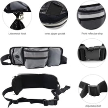 Dog Training Waist Bag with Treat and Water Bowl Pocket