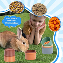 Stacking Cups Toy For Rabbits