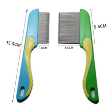 Stainless Steel Pet Anti-Lice Comb for Dogs and Cats