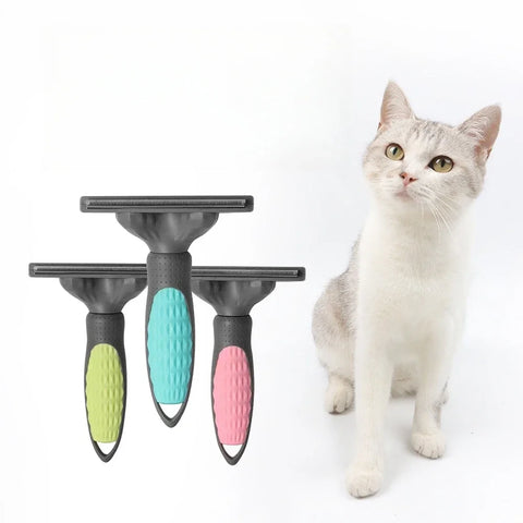 Self Cleaning Pet Brush for Dogs & Cats Long & Short Hair