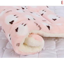 Soft Fleece Dog Bed and Pet Cushion Blanket