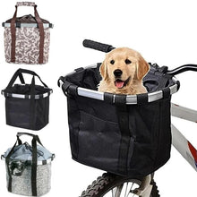 2-in-1 Small Pet Bike Basket Carrier