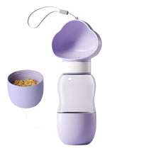 Portable Pet Dog Water Bottle & Feeder Bowl