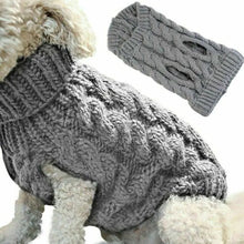 Winter Puppy Dog Sweater – Turtleneck Coat for Small & Medium Dogs