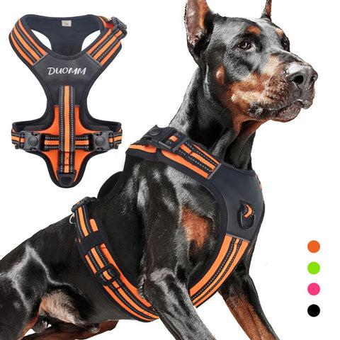 Portable Durable Dog Harness Vest for Medium & Large Dogs