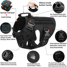 Tactical Military Dog Vest Leash