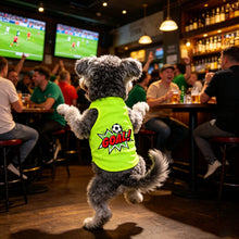 World Cup Print Dog T-Shirt Vest
