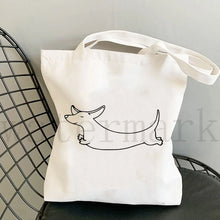 Dachshund Cloth Tote Bag