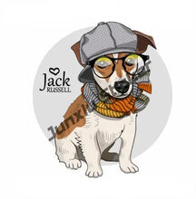 Jack Russel Vinyl Decal Dog Stickers