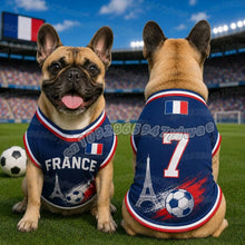 France Pet Sport Jersey Vest