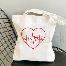 Dachshund Cloth Tote Bag