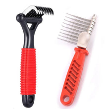 Pet Dematting Comb for Cats and Dogs Long Hair Fur Rake