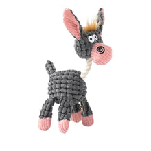 Bite Resistant Donkey Shape Pet Toy