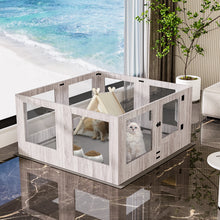 Pet Playpen with Waterproof Pad