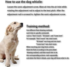 how to use dog whistle 