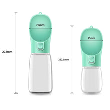 Pet Bottle with Food and Water Dispenser