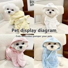 Quick Drying Bathrobe Towel for Pets