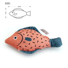 Catnip Fish Toy with Sound and Chew Features