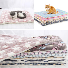 Soft Fleece Dog Bed and Pet Cushion Blanket