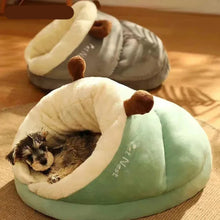 Warm Plush Pet Cave Bed