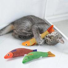 Catnip Fish Toy with Sound and Chew Features