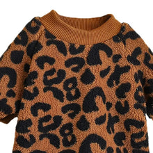 Leopard Print Winter Sweater for Dogs