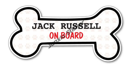 Jack Russel Vinyl Decal Dog Stickers