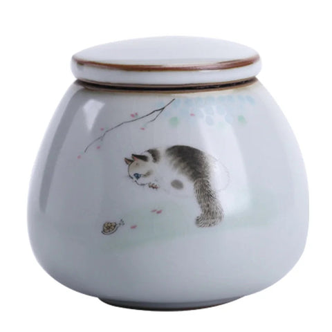 Ceramic Pet Burial Ash Urn