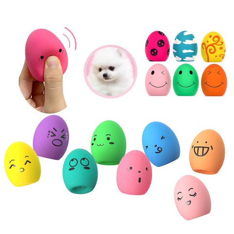 Fun Squeaky Egg Toy