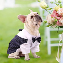Bow Tie Shirt Dog Formal Wear Outfits