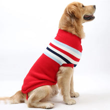 Christmas Knit Sweater for Large Dogs – Turtleneck Design