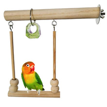8pc Parrot Toy Set with Swings Bells