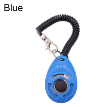 blue color pet clicker