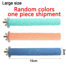 Colored Quartz Sand Parrot Perch