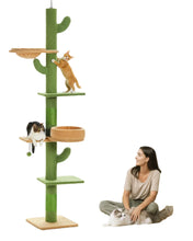 Adjustable 5-Level Cactus Cat Tree Tower