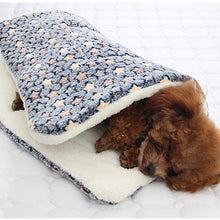 Soft Fleece Dog Bed and Pet Cushion Blanket