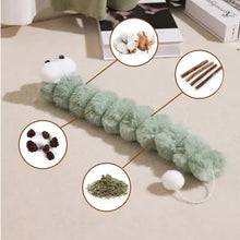 Cat Plush Caterpillar Chew Toy