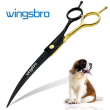 Curved Dog & Cat Grooming Scissors