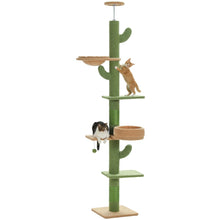 Adjustable Floor-to-Ceiling Cat Tree