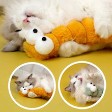Cat Plush Caterpillar Chew Toy