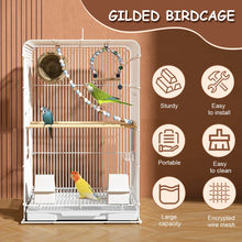 Portable Wrought Iron Bird Cage