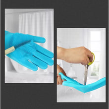Bath Brush Pet Massage Gloves